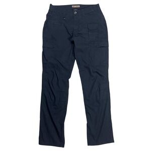 5.11 Tactical Mens Stryke Cargo Pants Navy Blue Ripstop 32x34 TLBLIN-4389-1